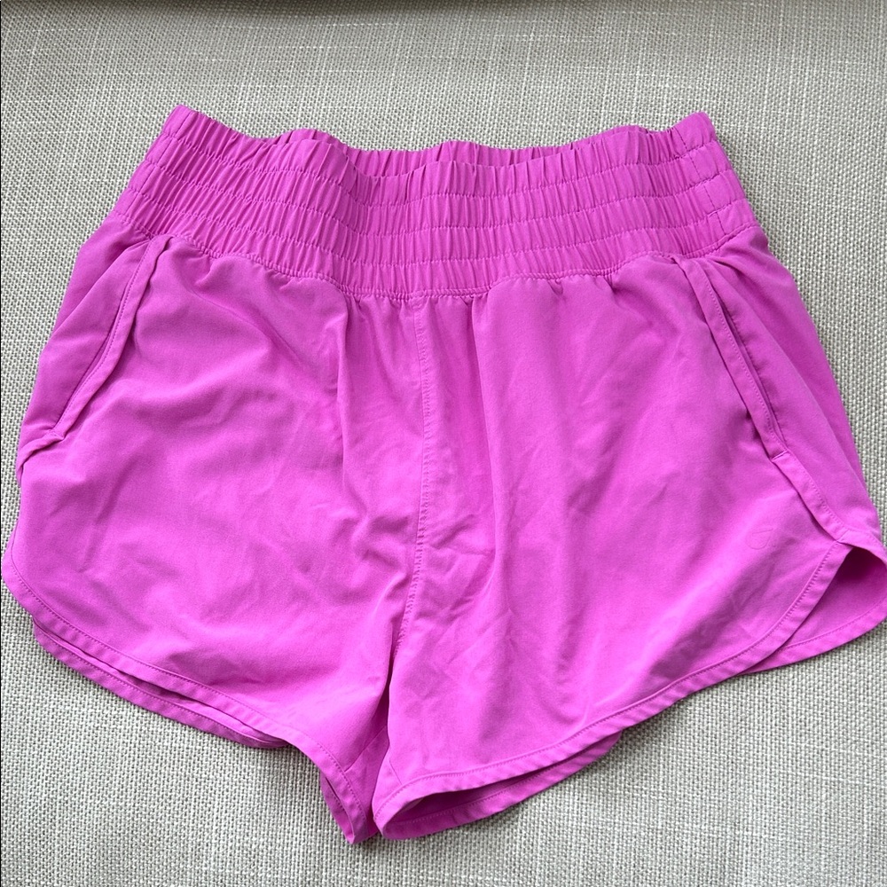 GAP Fit Hot Pink Running Shorts, Small